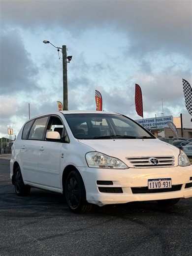 🚗 2007 Toyota Avensis Verso GLX – 4 Sp Automatic – 4D Wagon 💰 Price: $4,790 🚦 Condition: Excellent | 100% Roadworthy | Clean PPSR Report 🔍 Vehicle Details 🛻 Plate Number: 1IVD931 🏷 Make / Model: Toyota Avensis Verso GLX 📅 Year: 2007 🎨 Colour: White 📍 Odometer: 222,235 km ⚙ Transmission: 4-Speed Automatic ⛽ Fuel Type: Unleaded Petrol 📝 Registration Expiry: 11/03/2026 🔧 Engine & Specs 2.4L Inline 4 2362cc 4 Sp Automatic Unleaded Petrol 🎁 Extras Included ✅ Registration Active (until exp