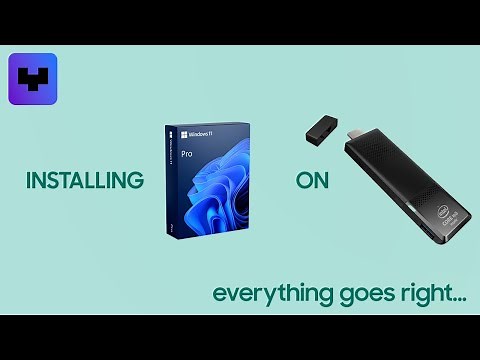 Windows 11 on Intel Compute Stick... BUT EVERYTHING GOES RIGHT!