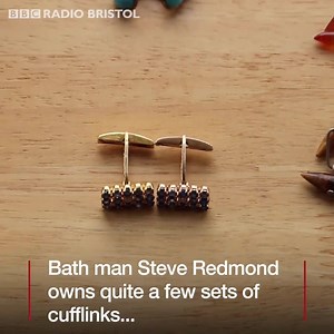 14K views · 20 reactions | Is there anything unusual you collect? This guy has a huge collection of cufflinks. | BBC Bristol | Facebook