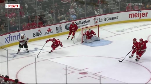 OTT@DET: Sebrango scores goal against Alex Lyon