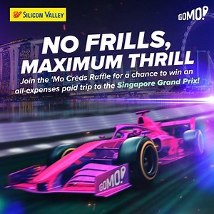 Buy a GOMO SIM now and join the 'Mo Creds Raffle to get a chance to win an all-expenses paid trip to watch the SINGAPORE GRAND PRIX! Just swap your No Expiry GBs via 'Mo Creds and get raffle tickets! Make sure to update to the latest version of the GOMO PH app. Learn how to join here: bit.ly/MoCredsRaffle. Website: http://www.siliconvalley.com.ph/ Lazada: https://www.lazada.com.ph/shop/silicon-valley/ Shopee: https://shp.ee/6p6a96a Viber shop: https://bit.ly/2XDVV8u #SiliconValleyPH #WeDontStop 