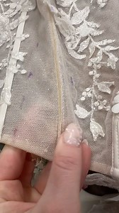 Don’t come to me saying that you have a full corset dress that just needs to be “let out a little” there is not even a little to let out. Buy a size up | Heming & Fitz