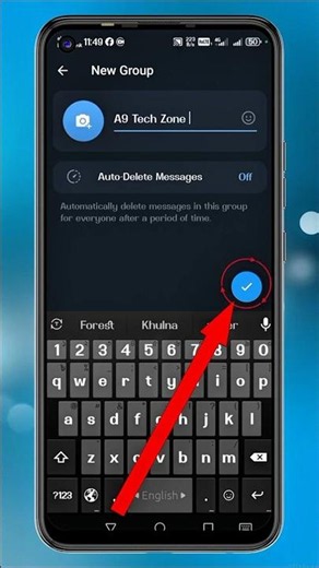 Create a Telegram Group 🔥 | Telegram Tips & Tricks #shorts