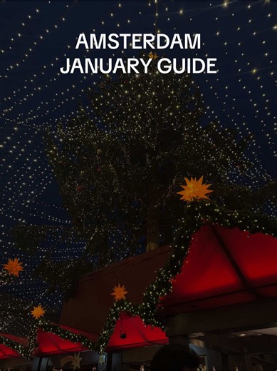 Cold days, cozy plans ❄️ Our Amsterdam January Guide is here, think winter-proof hotspots, low-key events, comfort food, and easy things to do when the city slows down. Save it for a calm start to the year ✨