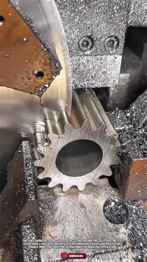 Smart Gear Cutting Tool Making Metal Gears Fast and Precise #toolholder