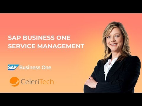 Service Management – SAP Business One Demo