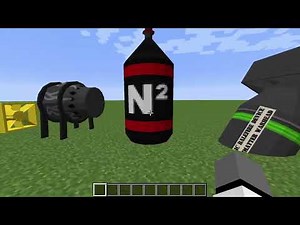 All nukes in the hbm nuclear tech mod in Minecraft