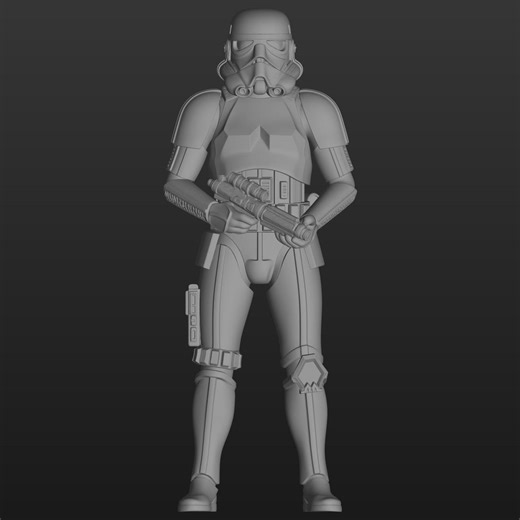 Clone Trooper STL File for 3D Printing - Etsy