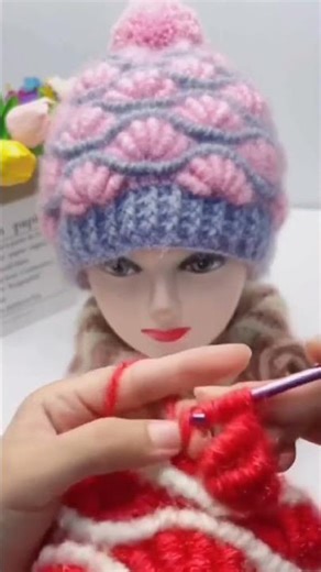 Crochet Cap Tips for Beginners 👒 #crochets #knitting #handmade #shorts