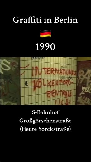 Exploring Berlin's Graffiti Culture in the 90s