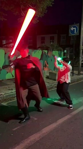COUNT DOOKU VS QUI-GON JINN INSPIRED DUEL ⚔️ #starwars #lightsaber #jedi #countdooku #quigonjinn