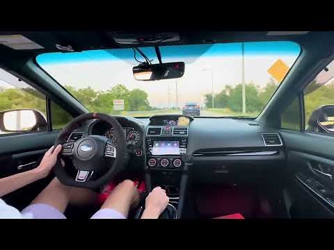 2021 Subaru WRX STI - 4K RAW Driving with TOMEI (no commentary)