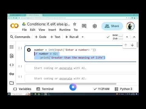 Episode 8/19 Conditions, Introduction To Python