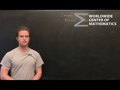 Images in Math - Pascal's Theorem