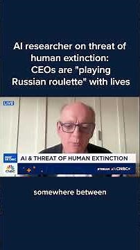 AI researcher on threat of human extinction: CEOs are 'playing Russian roulette' with lives