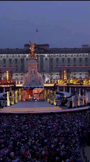 Andrea Bocelli singing ‘Nessun Dorma’ for The Queen 70th Platinum Jubilee Party at the Palace.#PlatinumPartyAtThePalace