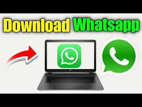 How to Download and Install WhatsApp in Laptop or PC