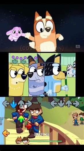 Bad Sneed but Bluey & Eddsworld cover Mod - Mobile Gameplay - Friday Night Funkin' Game #bluey