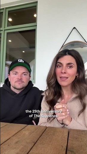 The Sopranos' Jamie-Lynn Sigler & Robert Iler 25th Anniversary Announcement #Shorts