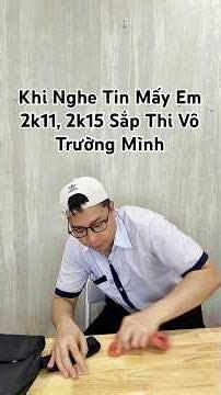 When you hear the 2k11s and 2k15s are about to take the entrance exam for our school like :)) #ol...