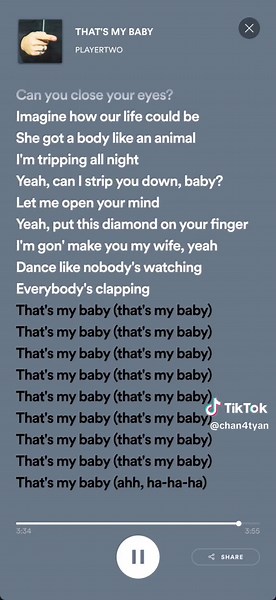 That's My Baby by PlayerTwo - Catchy TikTok Song