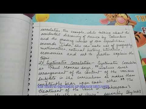 B.ED INTER-RELATION and INTERDEPENDENCE BETWEEN SCHOOL SUBJECTS