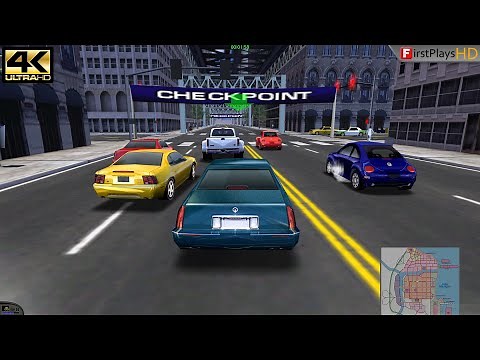 Midtown Madness (1999) - PC Gameplay 4k 2160p / Win 10