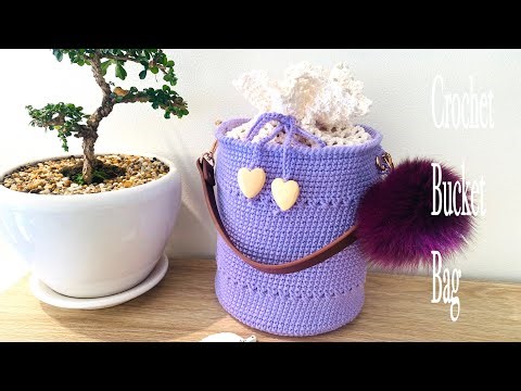 Crochet Bucket Bag | Handicraft by Rungtip