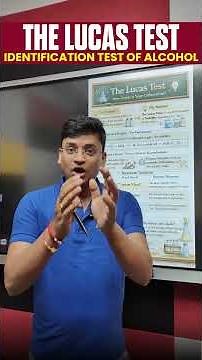 Lucas Test for Alcohols | Identification Test of Alcohol #LucasTest