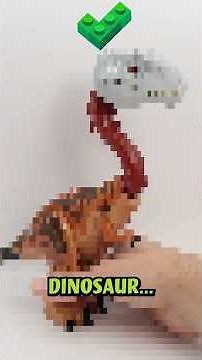 Building the BIGGEST LEGO Dinosaur Ever #lego #dinosaur #shorts