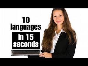 10 Programming Languages in ONLY 15 seconds!