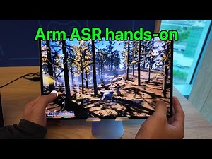 Arm Accuracy Super Resolution (ASR) hands-on demo! #COMPUTEX2025