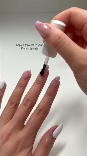 Chic bridal nail tutorial with pretty pearl accents 🦪🤍