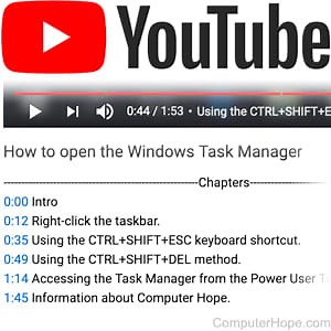 How to Add Chapters to a YouTube Video