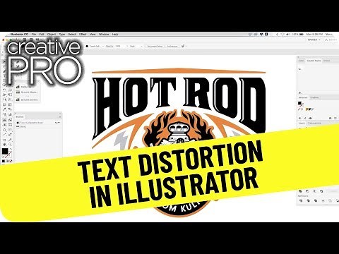 Distort Text in Illustrator ft. Von Glitschka // Three Minutes Max (Video Tutorial)