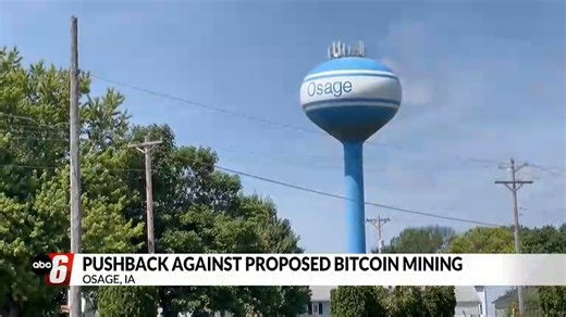 Osage residents speak out against proposed Bitcoin mining facility