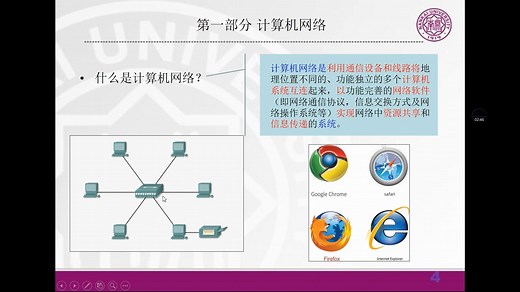 《信息技术》 七年级上册 模块四第一节 计算机网络和因特网