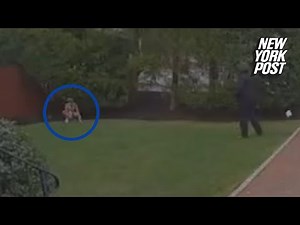 Boston Marathon runner caught pooping in stranger’s yard in doorbell video | New York Post