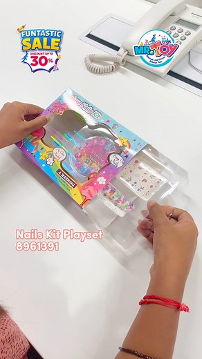 41K views · 55 reactions | Transform your fingertips into miniature works of art and step into a world of endless nail design possibilities  ​ 8961391 Nails Kit Playset - RM11.90 (NP: RM14.90) ​ #MRTOY #AlwaysFun #ToyJoy #FuntasticSale #Nails #Kit #Playset | MR TOY | Facebook