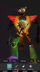 все аниматроники из fnaf 9 гибрид #фнаф #fnaf #фнафтоп