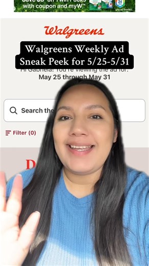 Gaby❤️‍ on Instagram: "Walgreens Weekly Ad Sneak Peek for 5/25-5/31 #walgreens #walgreensdeals #walgreenscouponing #couponing"