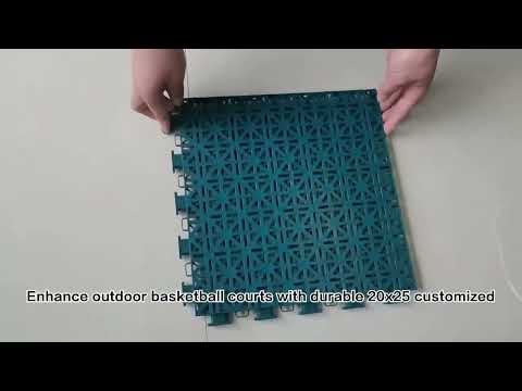 PP interlocking tiles