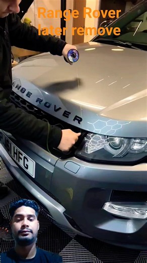 Range Rover removing letter 👍#youtubeshorts #shorts #shortsfeed #automobile #rangerover