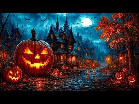 Mysterious Cozy Halloween Night — Lo-Fi Beats for Relax, Study & Autumn Magic | No Copyright