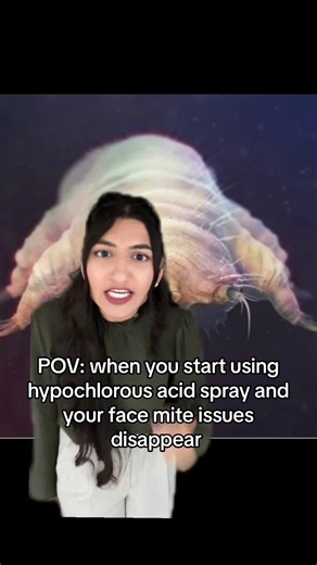 Hypochlorous acid is a hidden gem 💎 Did we mention how beneficial HOCL spray is?! #hypochlorousacid #HOCL #mites #demodex #lashes #lashextensions #makeup #makeuphacks #lashhacks #skincare #skincaretips #skincareroutine #fyp #foryoupage #foryou #greenscreen