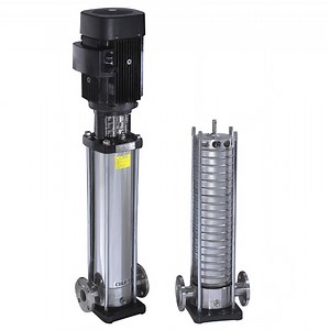 [Hot Item] High Pressure Vertical Multistage Pump Stainless steel Flow Passage Force Lift Booster
