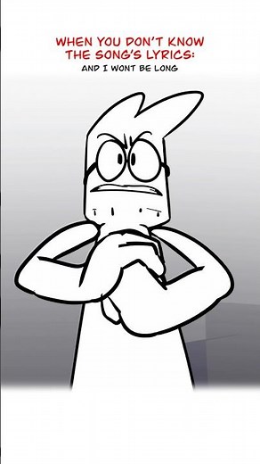 Don’t Know The Lyrics 😅 (Animation Meme) Anim: ​⁠@Cartoonimation #shorts