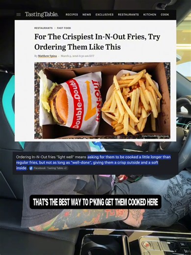How I Order My In-N-Out: One-Time Only Secret Combo