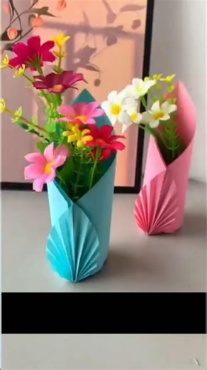 Paper flower/pen stand making ideas #shortvideo #shorts #paper #papercraft #craft #videos #viral