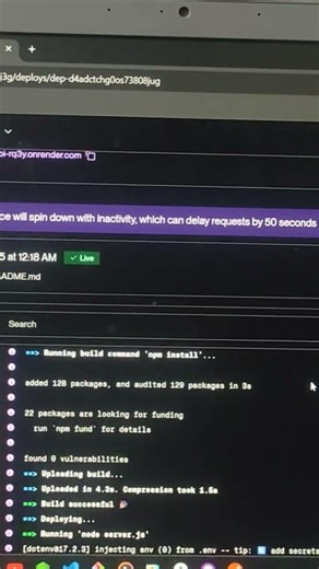 Task Manager API Deploy on Rendar #Rendar #Coding #programming# codingsamjho
